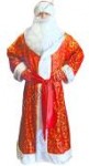 Костюм Деда Мороза взрослый - шёлк, р.48-50, 50-52