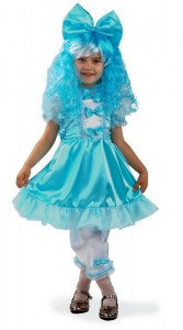 Костюм Мальвины - купить детский костюм Мальвина карнавальный из сказки о Буратино - магазин Серый Волк