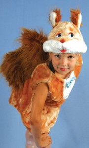 Детский костюм белочки - купить костюм Белка - магазин Серый Волк