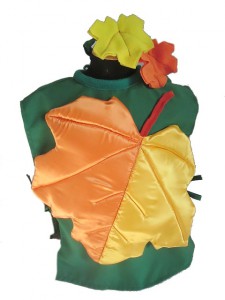 Костюм кленового листа, купить осенний детский костюм листочка на утренник - магазин Серый Волк ру