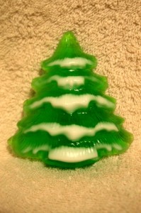 Мыло Зелёная Ёлочка - купить мыло ручной работы - магазин Серый Волк