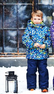 Немецкий стиль, комплект зимней одежды