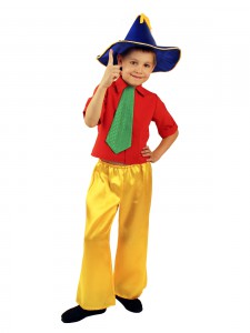 Костюм Незнайка р.116-122 купить детский костюм Незнайки с доставкой, магазин Серый Волк ру