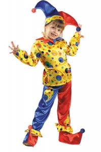 Карнавальный костюм Петрушки, купить детский костюм Петрушки, магазин Серый Волк ру