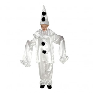 Костюм Пьеро - купить костюм Пьеро или Пьеретты из сказки о Буратино - магазин Серый Волк