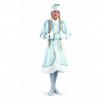 Костюм Снегурочка Княжеская, детский карнавальный