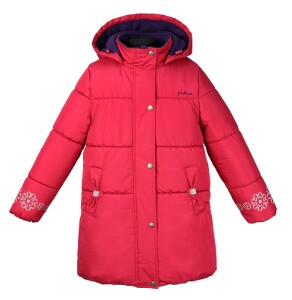 Пальто для девочки За полярным кругом, зимнее