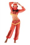 Костюм Жасмин - восточная красавица, взрослый красный